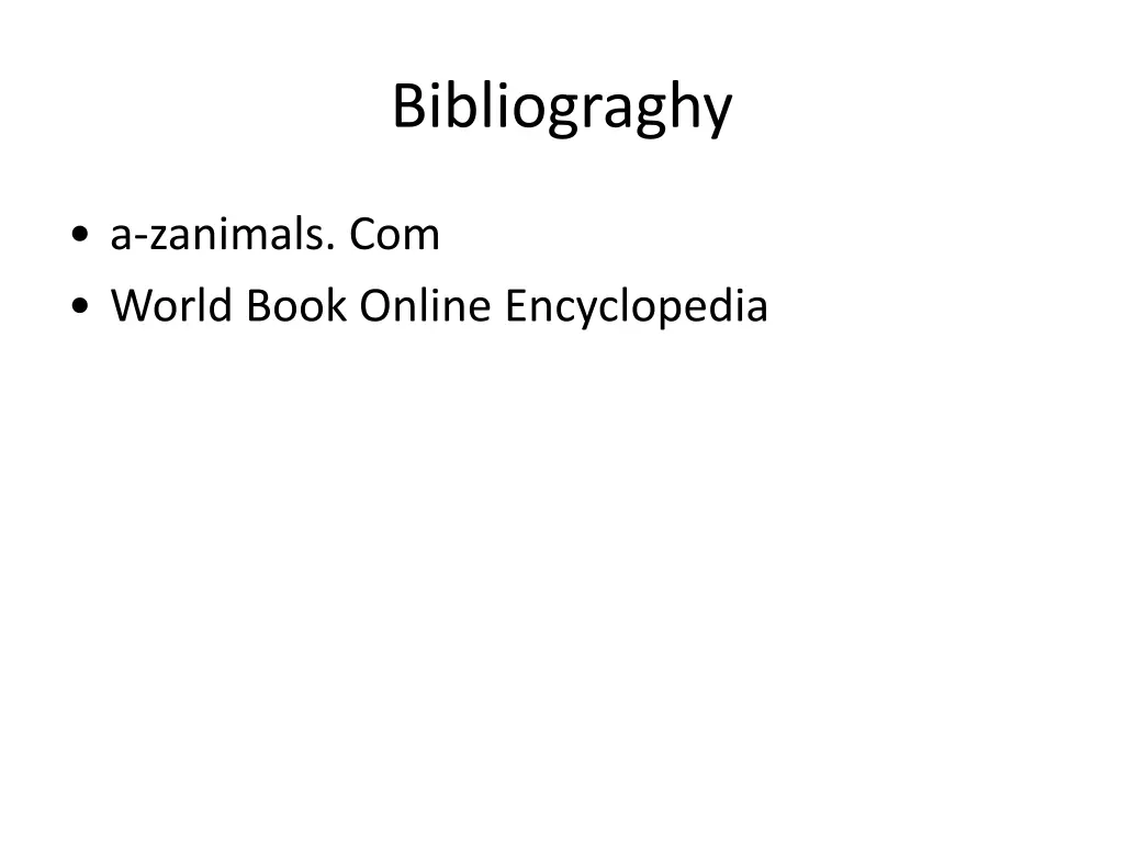 bibliograghy