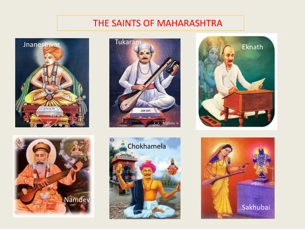 the saints of maharashtra