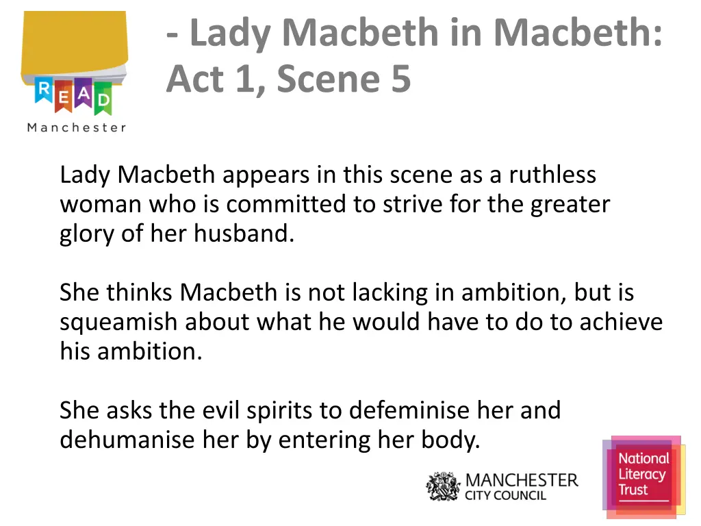 lady macbeth in macbeth act 1 scene 5