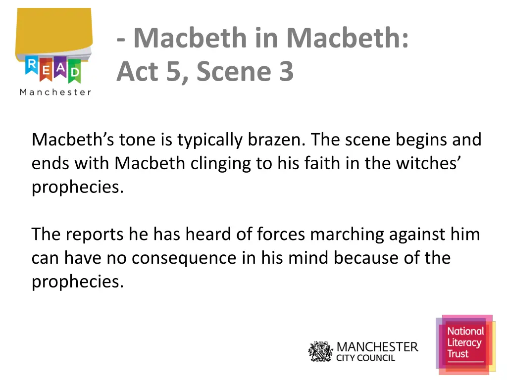 macbeth in macbeth act 5 scene 3