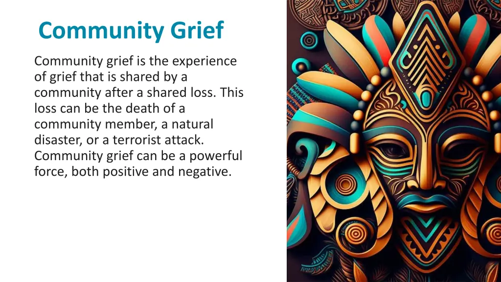 community grief