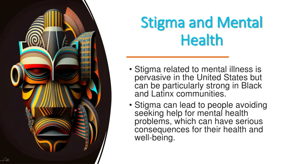 stigma and mental stigma and mental health health