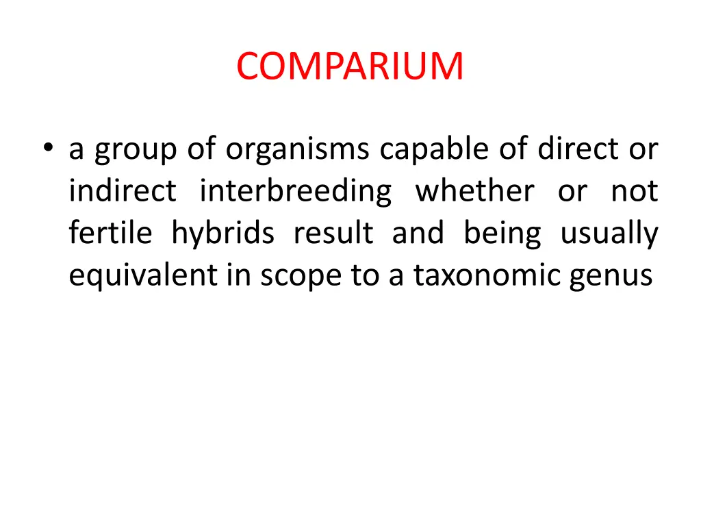 comparium