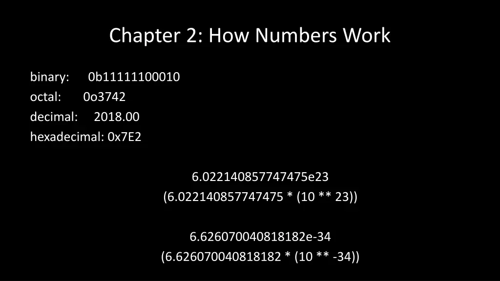 chapter 2 how numbers work 5