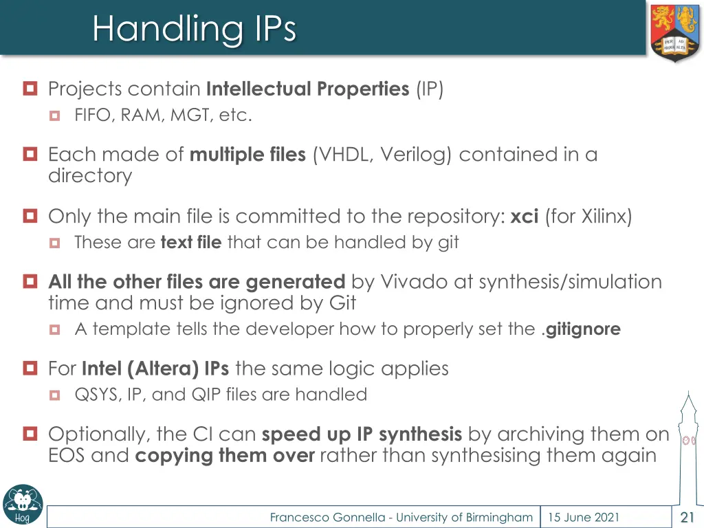 handling ips