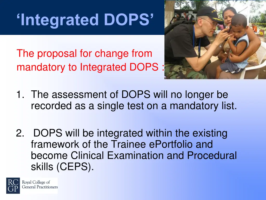 integrated dops