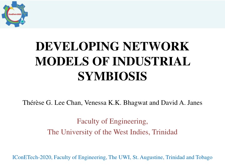 developing network models of industrial symbiosis