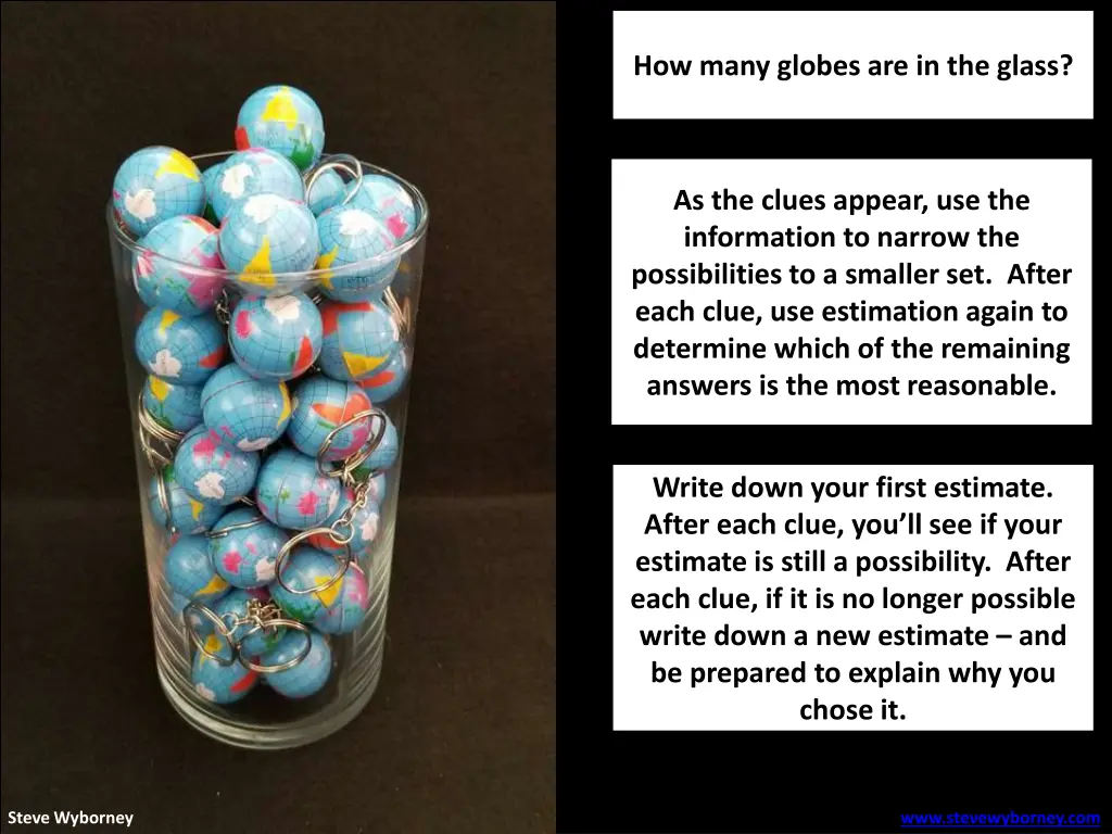 how many globes are in the glass