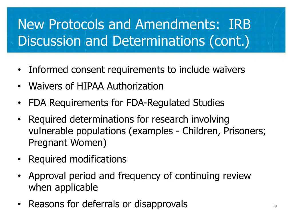 new protocols and amendments irb discussion 1