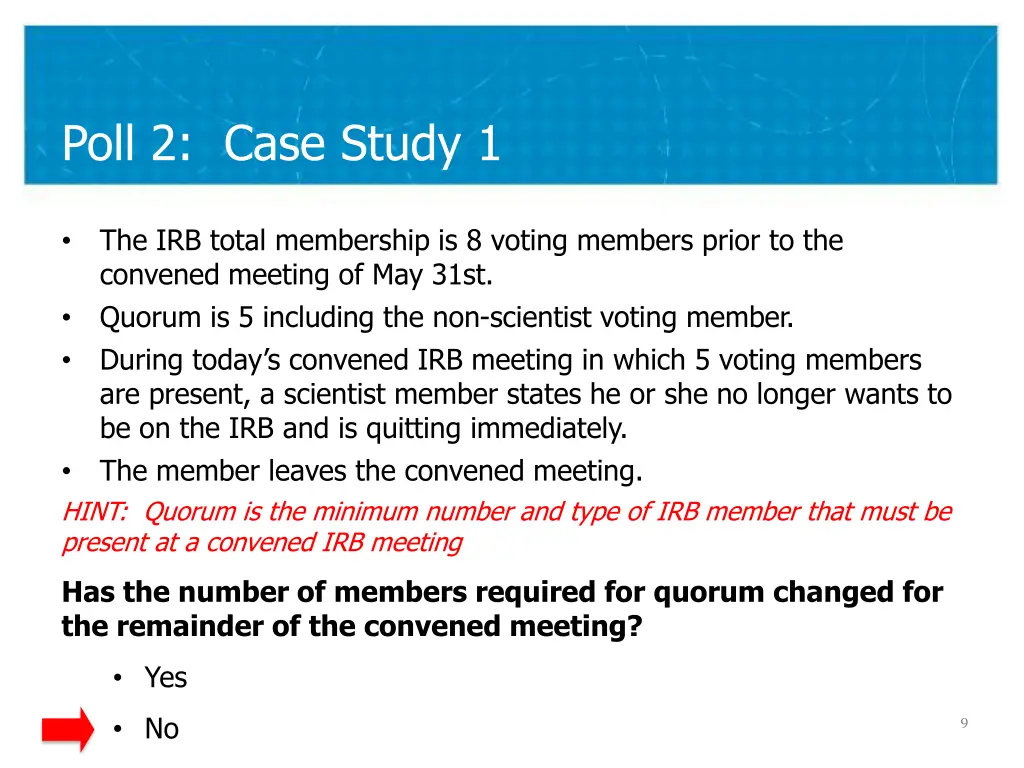 poll 2 case study 1