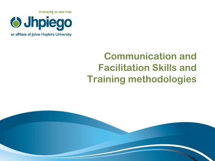 communication and facilitation skills