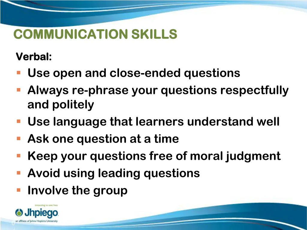 communication skills communication skills