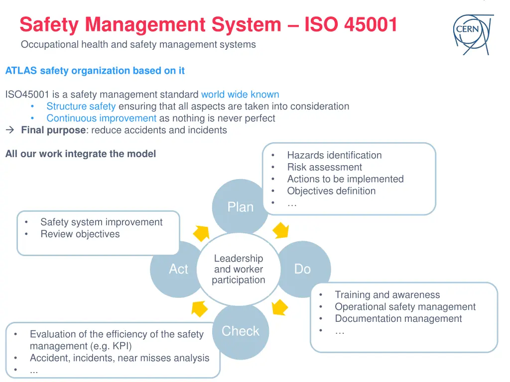 safety management system iso 45001 occupational