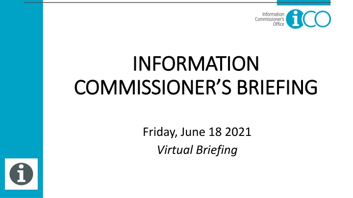 information information commissioner s briefing