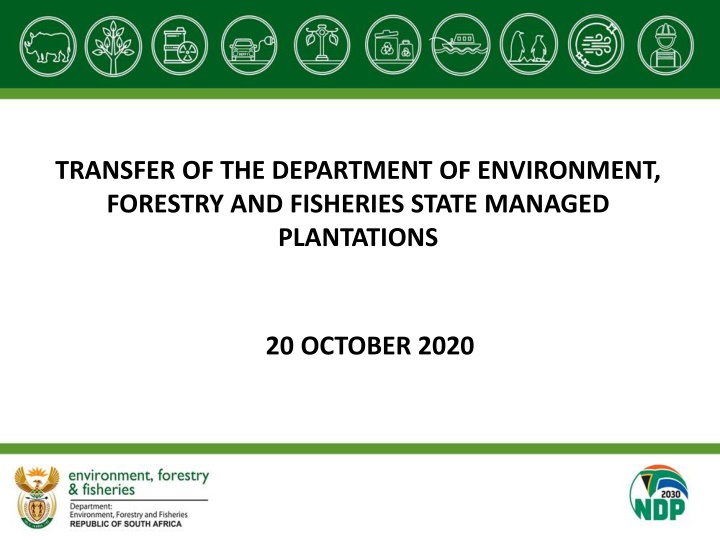 transfer of the department of environment