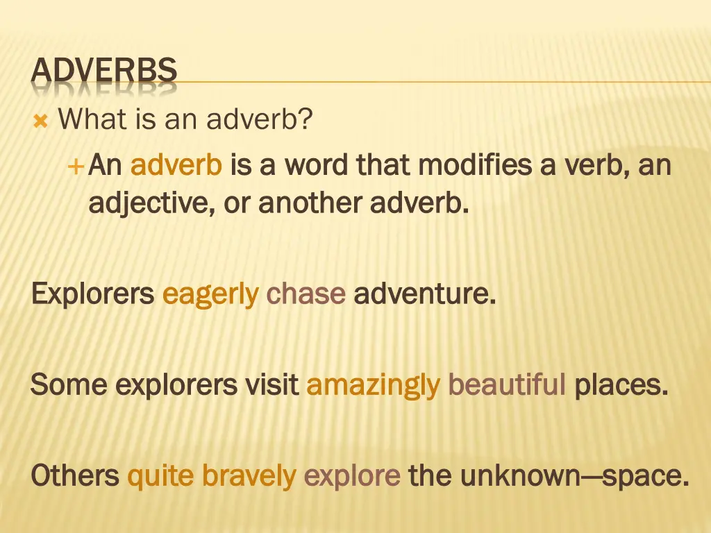 adverbs what is an adverb an an adverb adverb