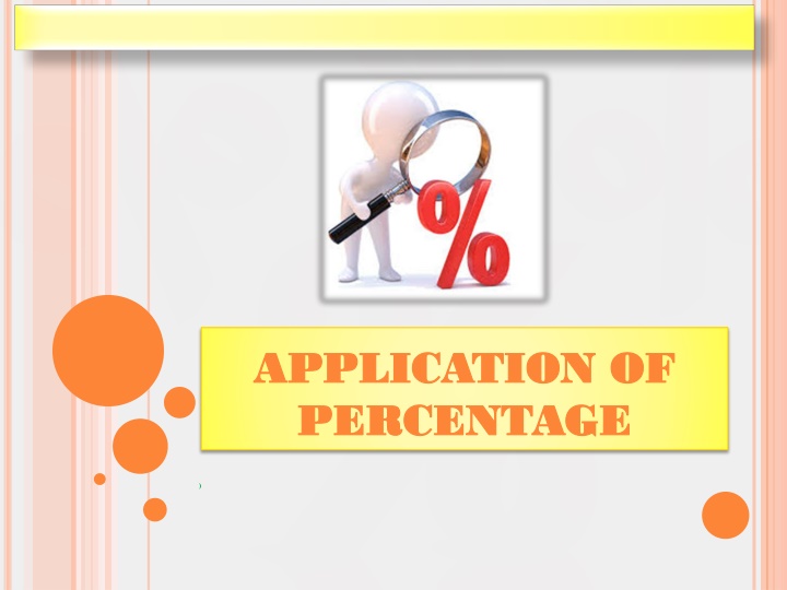 application of application of percentage