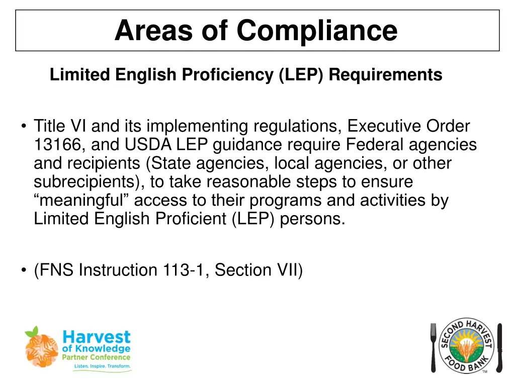 areas of compliance 6