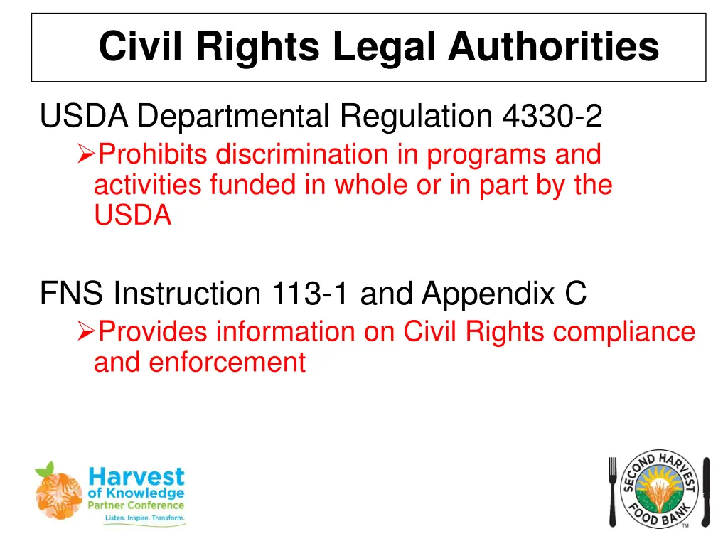 civil rights legal authorities 3