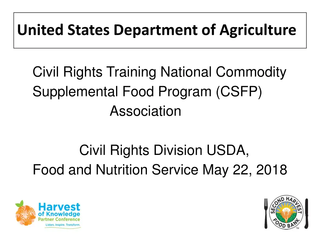 united states department of agriculture