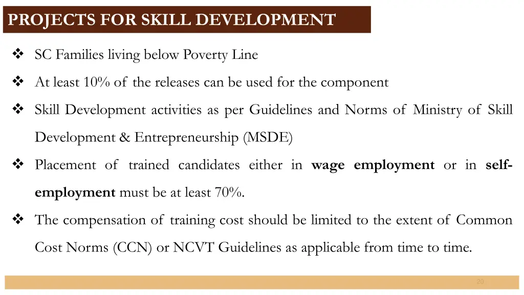 projects for skill development