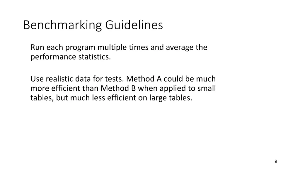 benchmarking guidelines 1