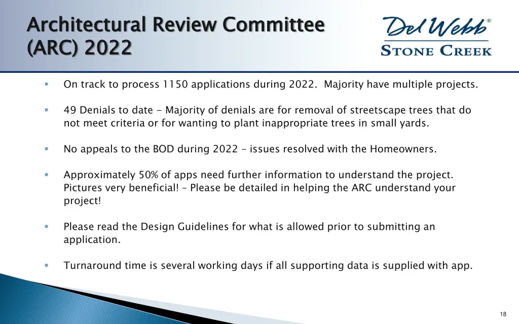 architectural review committee arc 2022