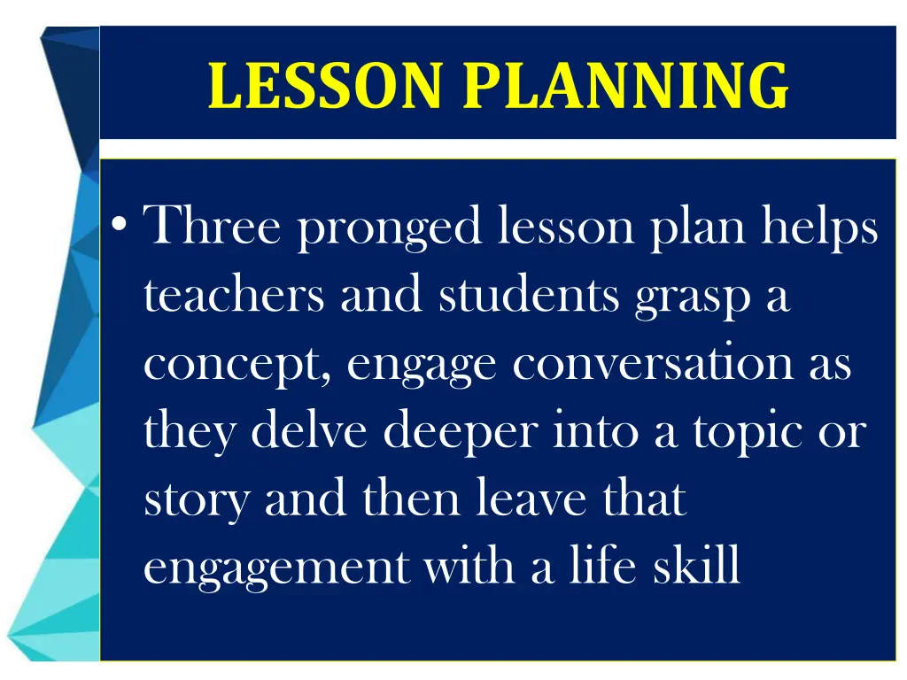 lesson planning 1