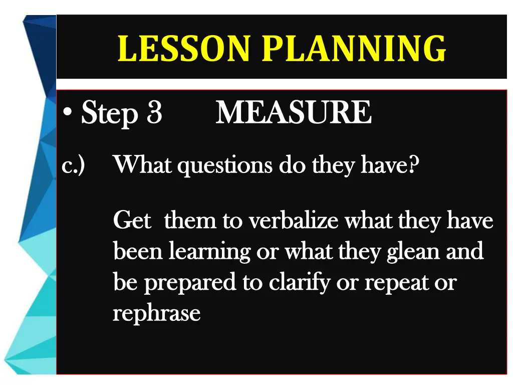 lesson planning 10