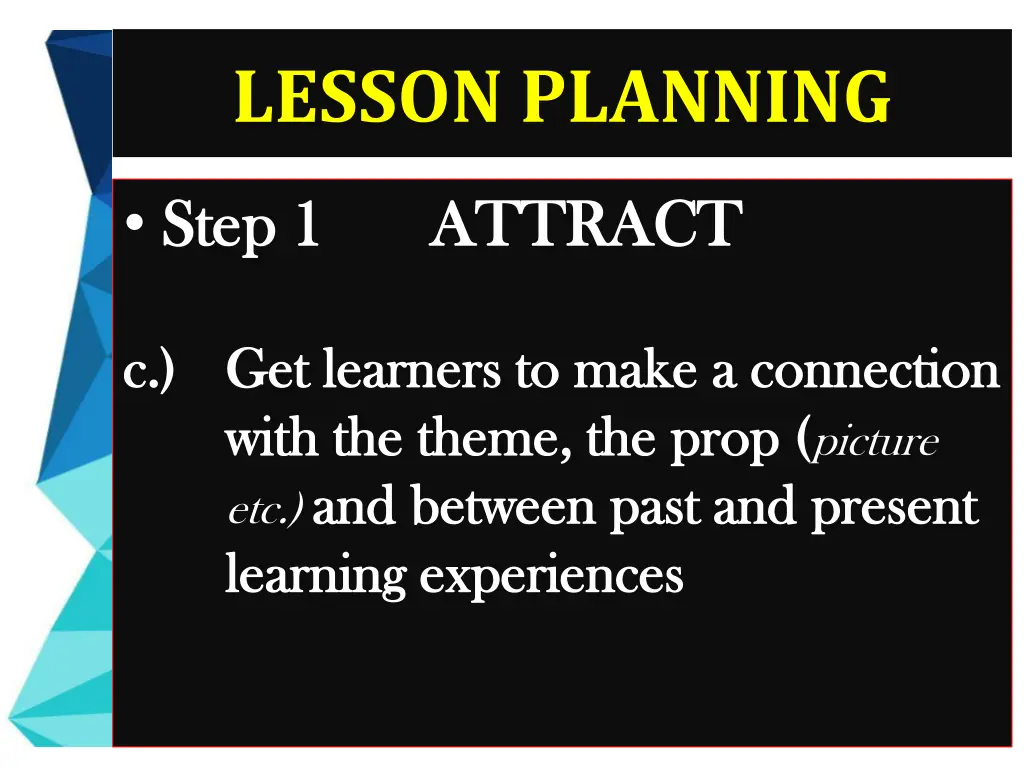 lesson planning 4