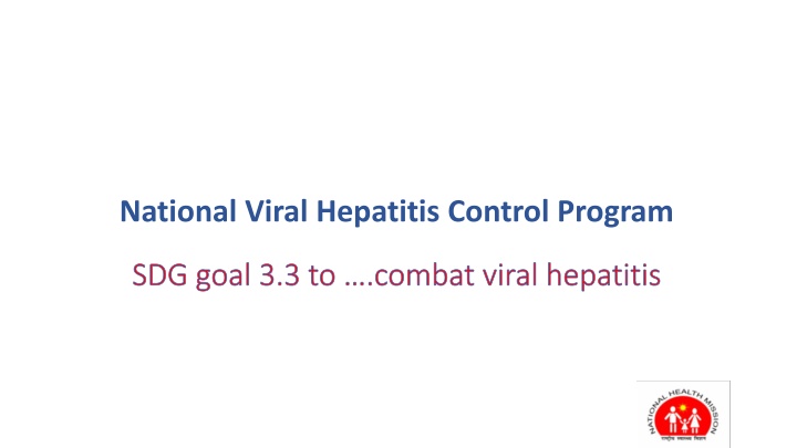 national viral hepatitis control program