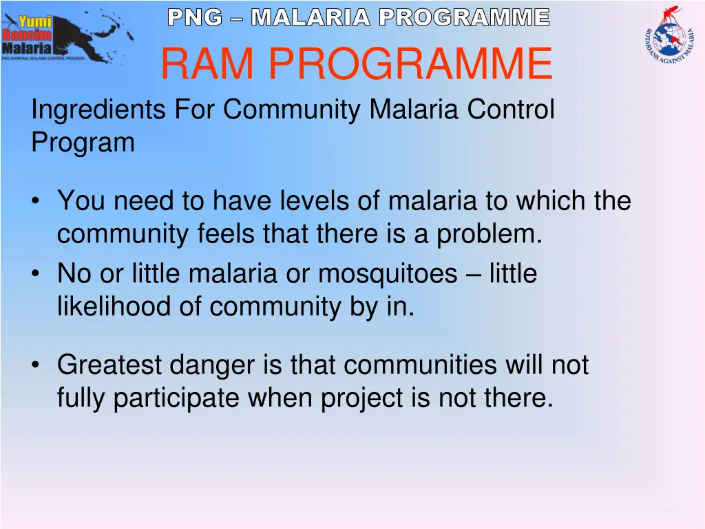 png malaria programme 5