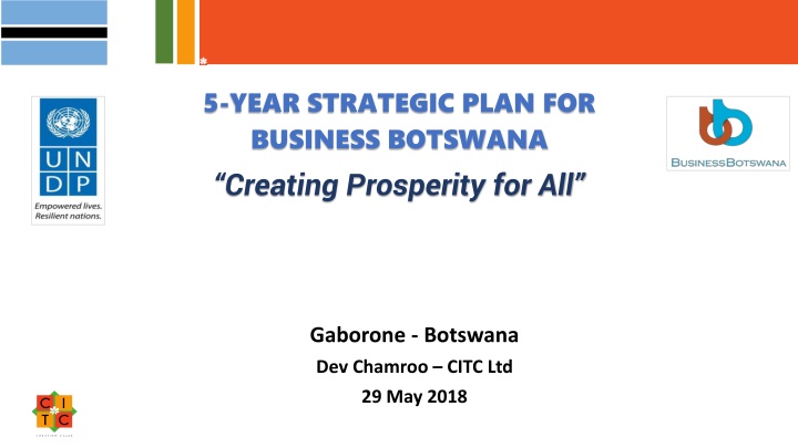 5 year strategic plan for business botswana