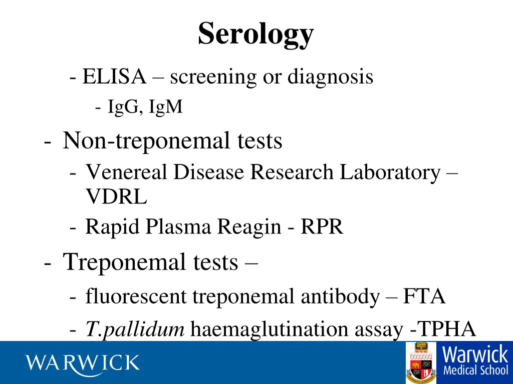 serology