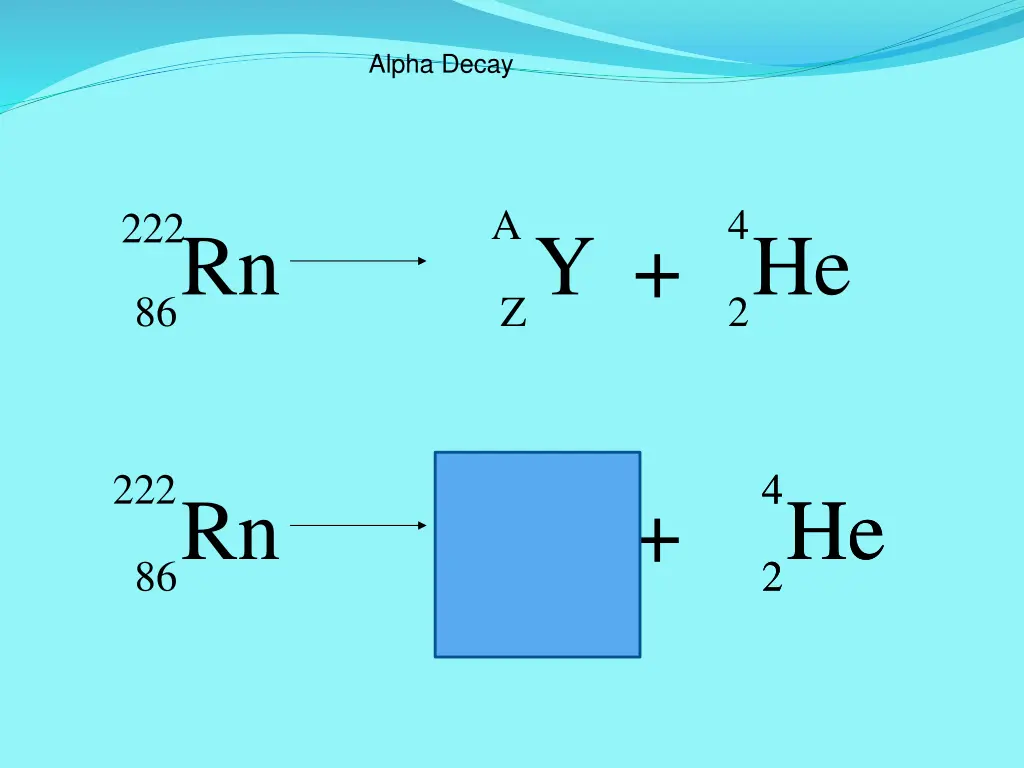 alpha decay 3