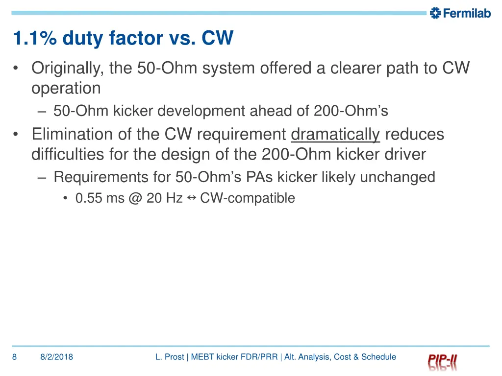 1 1 duty factor vs cw