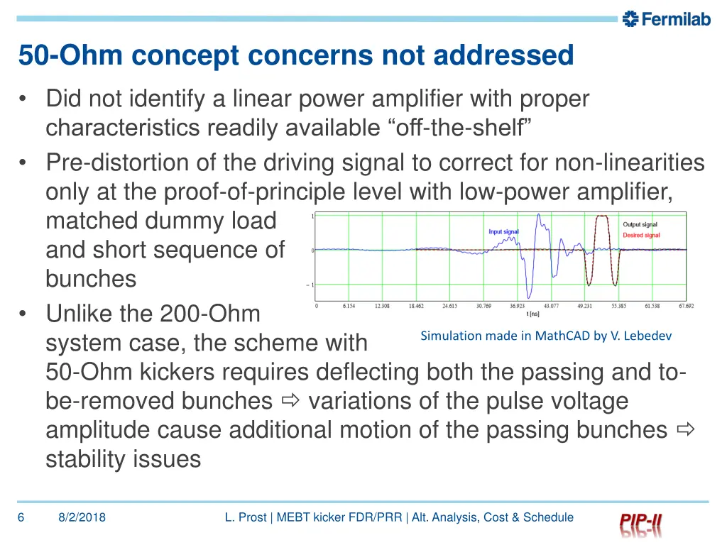 50 ohm concept concerns not addressed