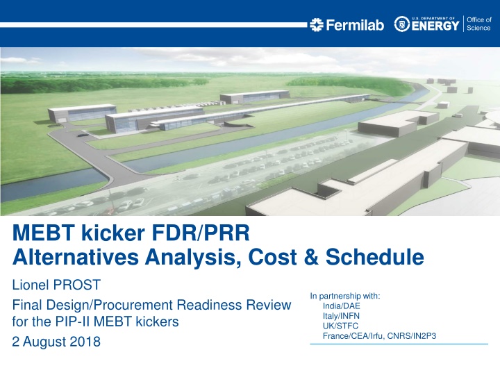 mebt kicker fdr prr alternatives analysis cost