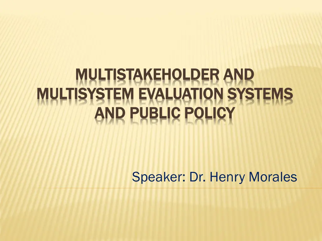 multistakeholder and multistakeholder