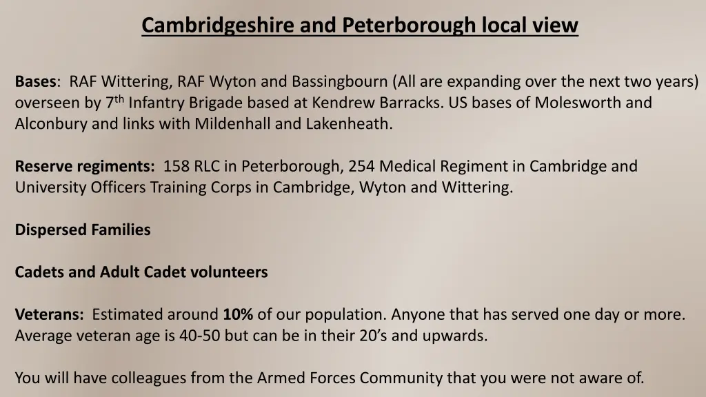 cambridgeshire and peterborough local view