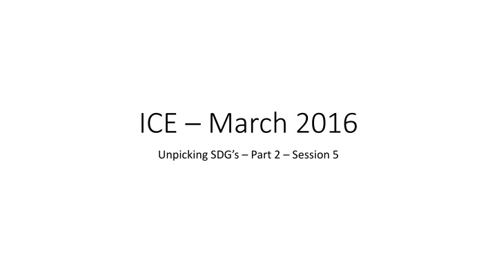 ice march 2016