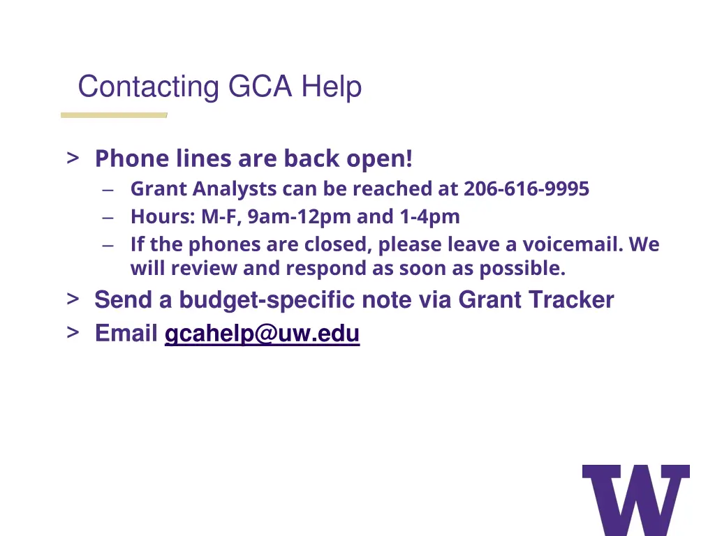 contacting gca help 1