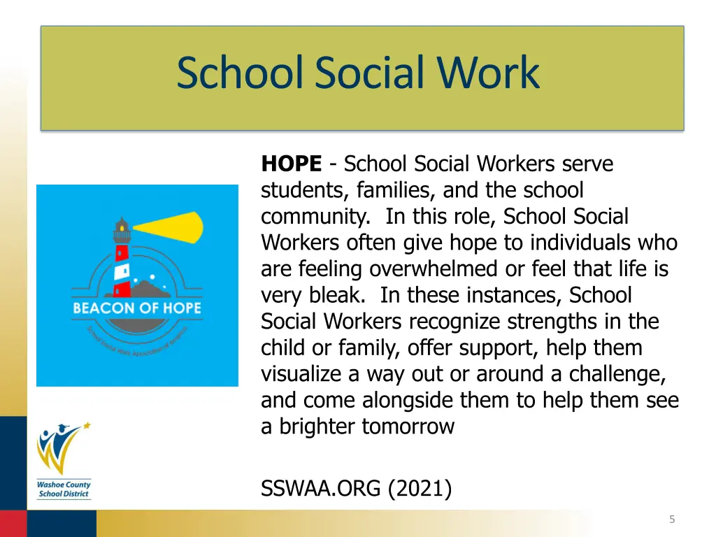 school social work 1