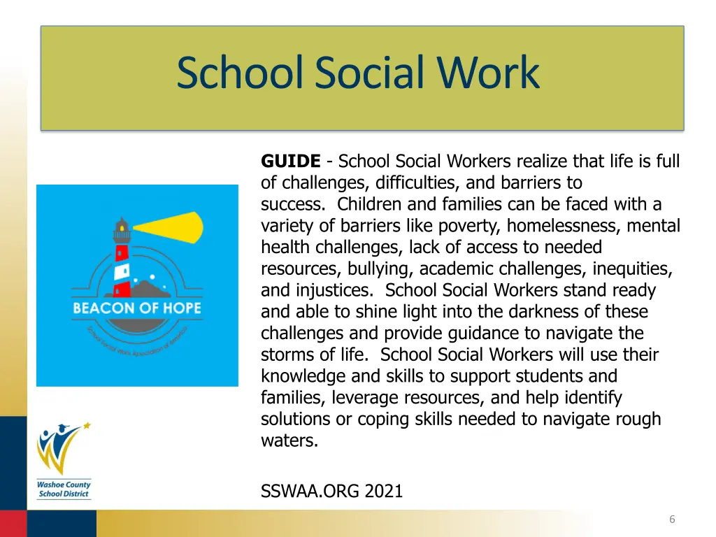 school social work 2