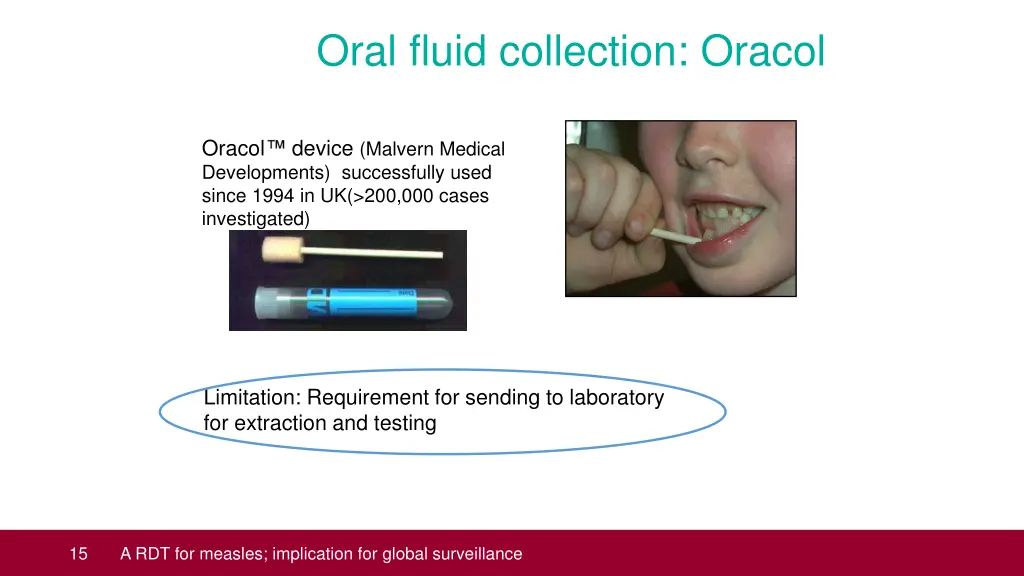 oral fluid collection oracol