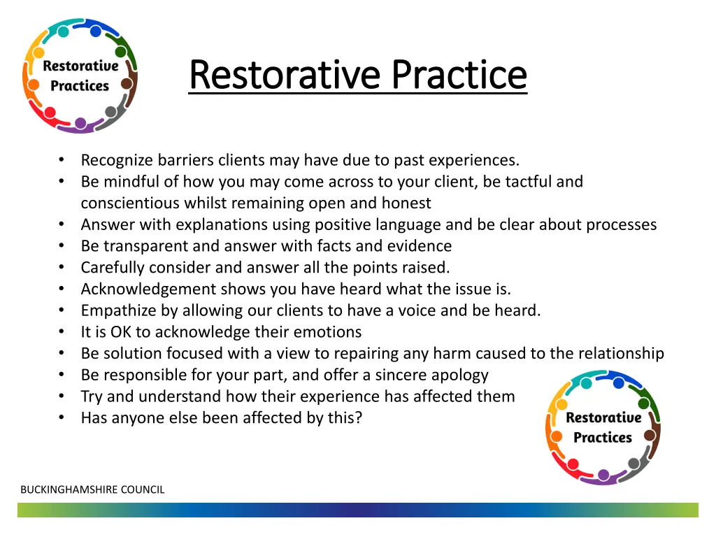 restorative practice restorative practice