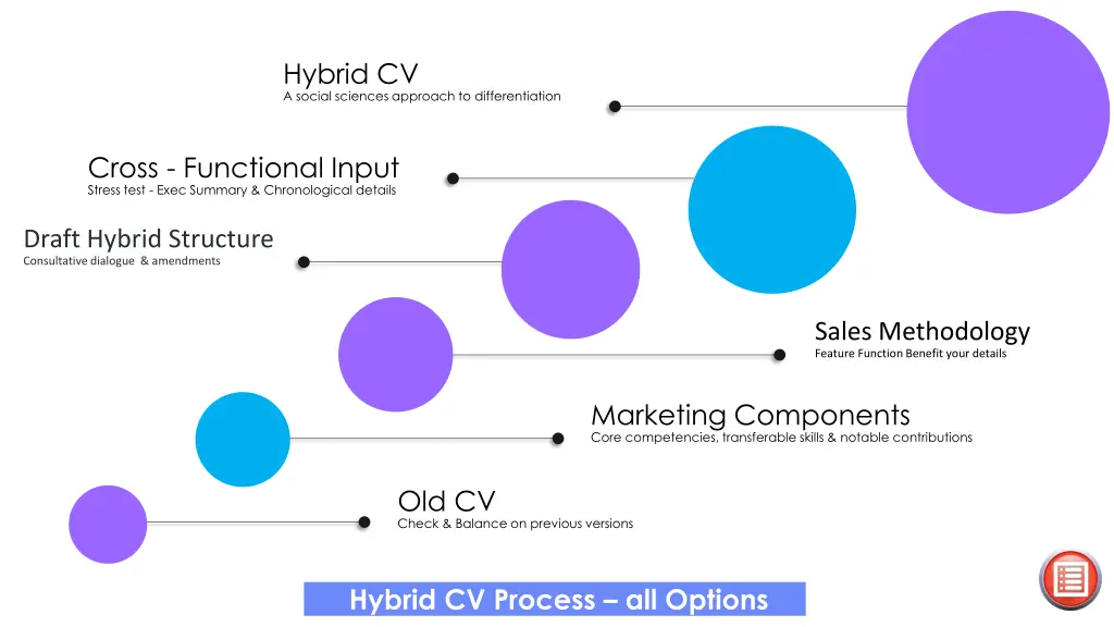 hybrid cv a social sciences approach