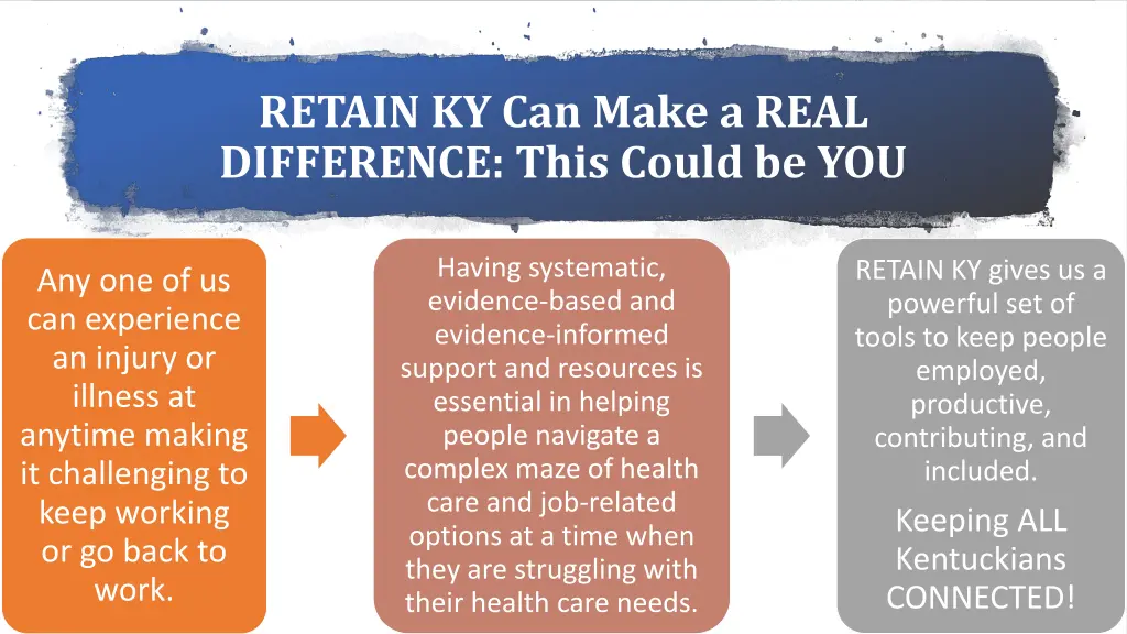 retain ky can make a real difference this could