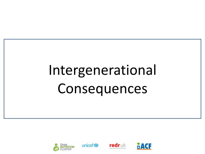 intergenerational consequences