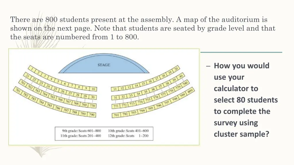 there are 800 students present at the assembly 2